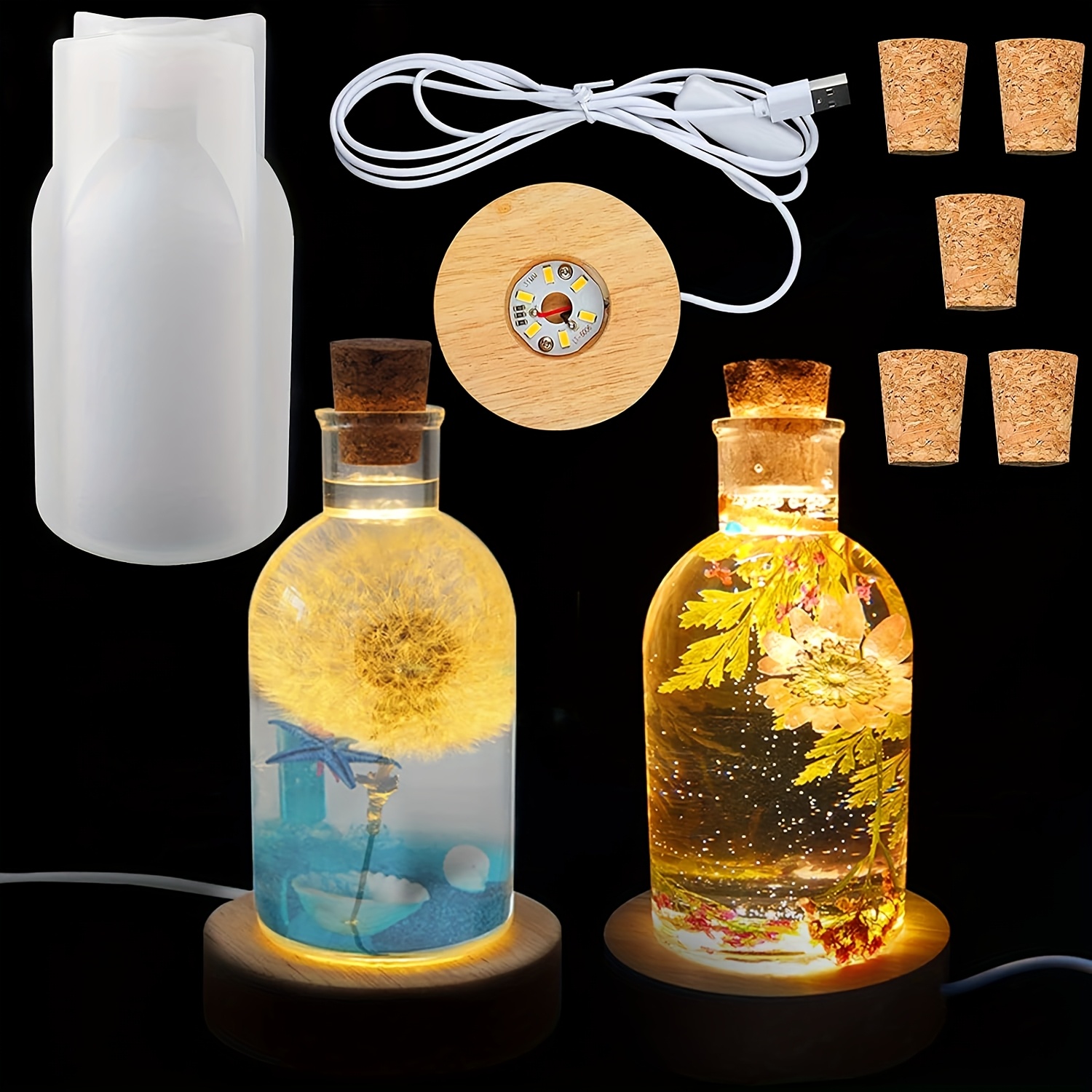 Woodworking Resin - Ensemble de moules en résine pour