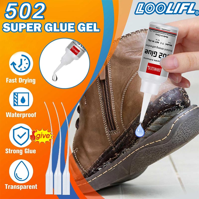 Woodworking Glue - 1-3pcs,20ml,502 super glue, colle cyanoacrylate à