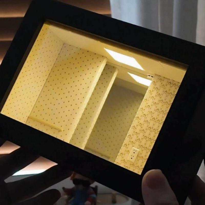 Miroir Créatif Infini Abyssal  - Woodworking Resin avis et prix